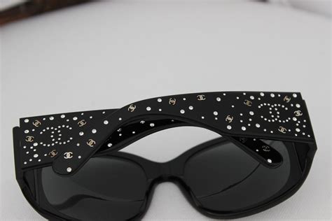 chanel sunglasses with swarovski crystals